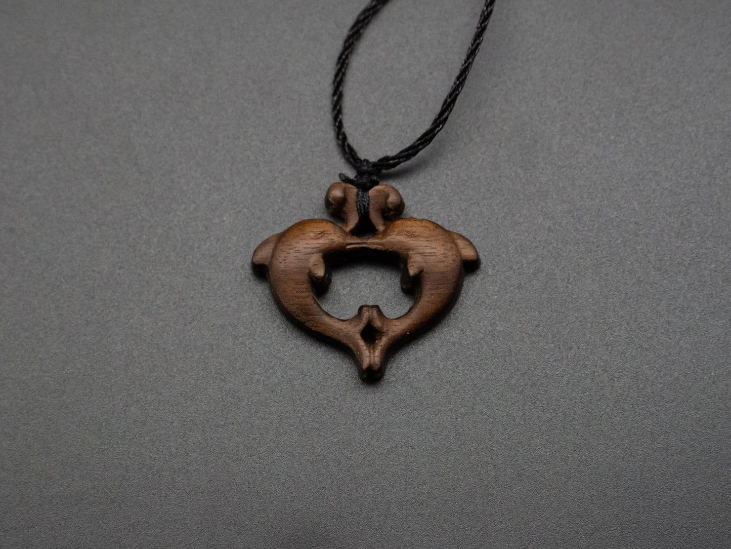 dolphin pendant,dolphin necklace,wood carving,wooden dolphin pendant,carve pendant,carve dolphin pendant,carve wooden pendant